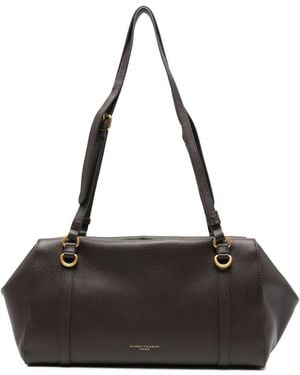 Gianni Chiarini Terry Pebbled-Leather Tote Bag - Black
