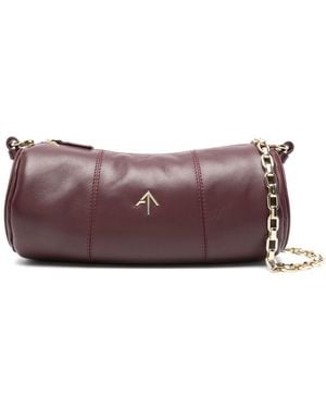 MANU Atelier Borsa A Spalla Cylinder - Viola
