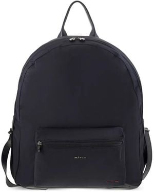 Kiton Rucksack Mit Reißverschluss - Blau