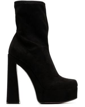 Giuseppe Zanotti 145Mm Aureliee Bootie Platform Boots - Black
