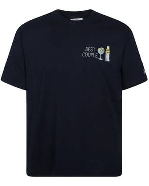 MC2 Saint Barth Arnott Cotton T-Shirt - Blue