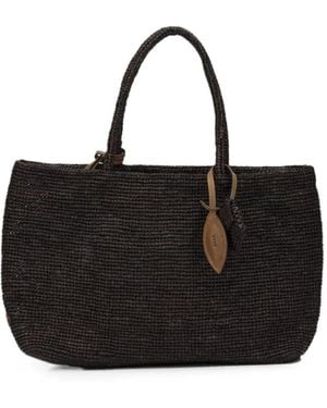 AFAR Bolso Shopper Alma Mediano - Negro