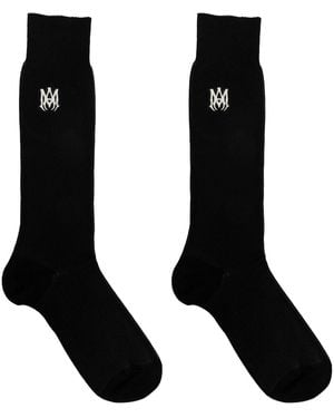 Amiri Ma Socks - Black