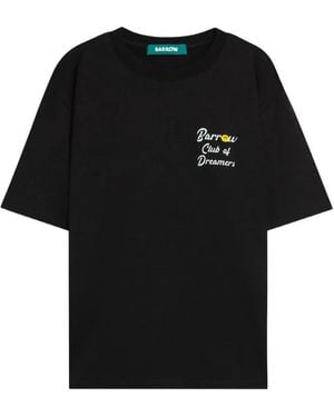 Barrow Crewneck Graphic T-Shirt - Black