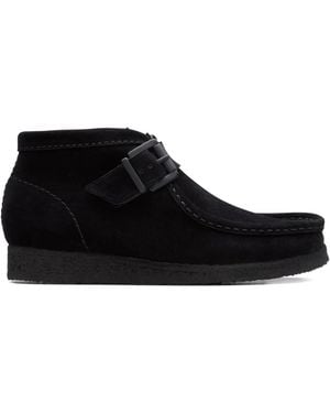 Clarks Walla Buckle Boots - Black