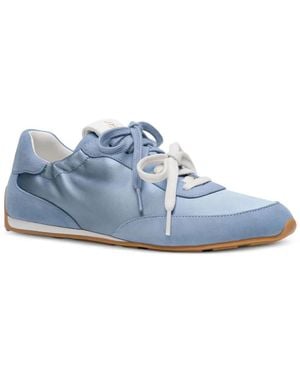 Stuart Weitzman Bond Ruche Sneakers - Blue