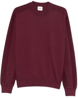 Arte' Crew-Nck Sweatshirt - Red