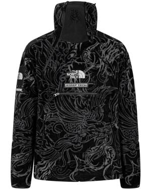 Supreme X Tnf Steep Tech フリース プルオーバー - ブラック
