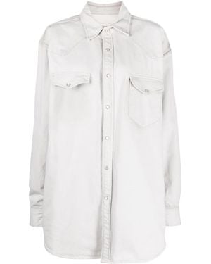 Maison Margiela Selvedge Denim Shirt - White