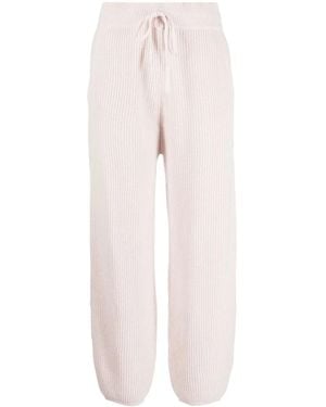 Ralph Lauren Recycled Cashmere Knit Joggers - Pink