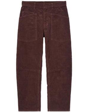 Nili Lotan Shon Corduroy Trousers - Purple