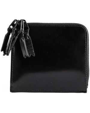 Comme des Garçons Zip-Up Wallet - Black