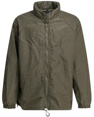 Comme des Garçons Veste Légère À Carreaux - Vert