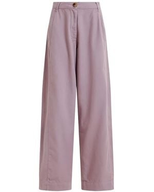 Essentiel Antwerp Joviaal Wide-Leg Trousers - Purple