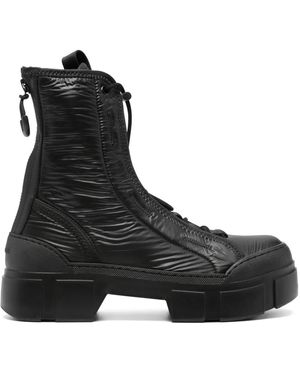 Vic Matié Roccia Combat Boots - Black