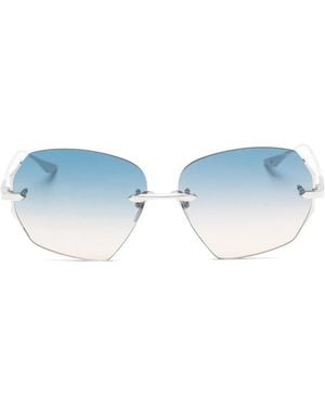Dita Eyewear Occhiali Da Sole Dahlvin Con Montatura A Giorno - Blu