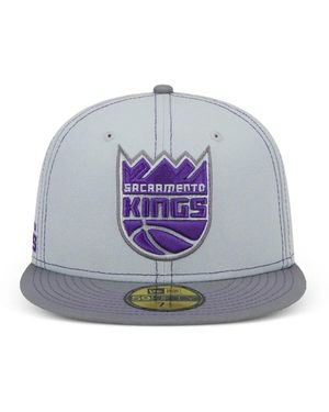 KTZ 59Fifty Sacramento Kings Cap - Grey