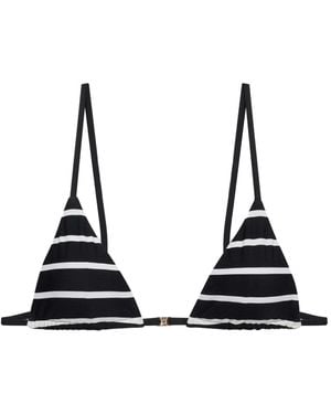 Anine Bing Bellamy Bikini Top - Black