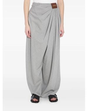 Loewe Pantaloni Dritti - Grigio