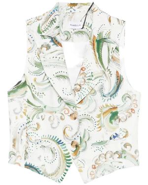 Marella Melodia Waistcoat - White