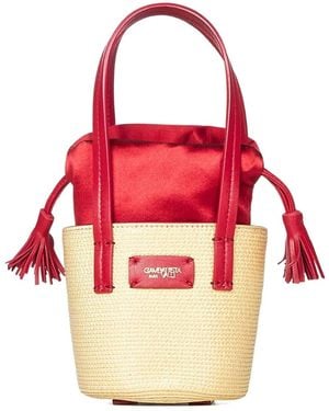 Giambattista Valli Tote Bag Mit Quaste - Rot