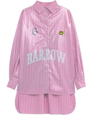Barrow ロゴ シャツ - ピンク