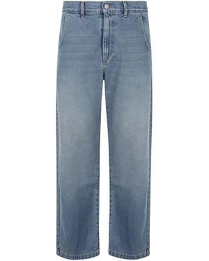 mfpen Straight Cut Jeans - Blue