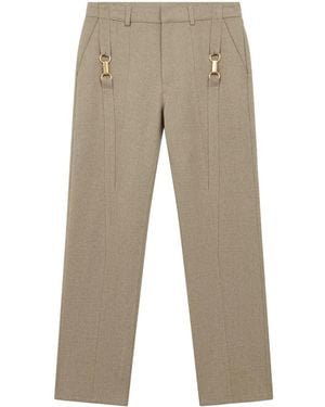 Stella McCartney フランネル パンツ - ナチュラル