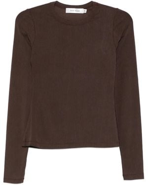 AYA MUSE Crew-Neck Sweater - Brown