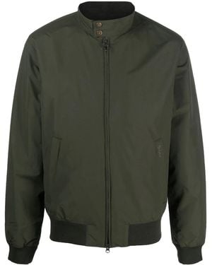 Barbour Green Cotton Royston Bomber Jacket