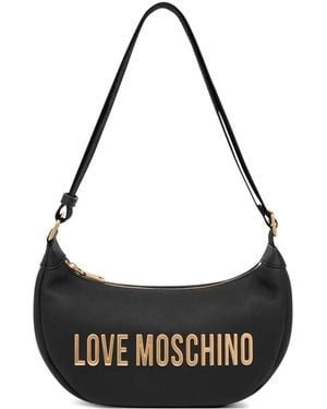 Love Moschino ロゴ ショルダーバッグ - ブラック