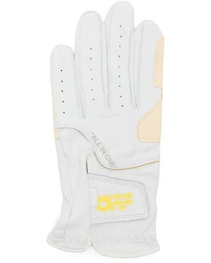 Off-White c/o Virgil Abloh Golf Gloves - White