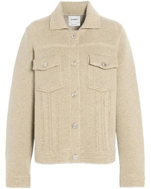 Barrie Patchwork Denim Jacket - Natural