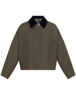 A.P.C. Abrigos verdes - Multicolor