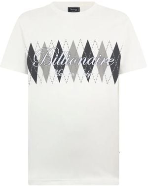 Billionaire Round-Neck T-Shirt - White