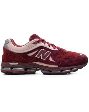 New Balance X Kith 2011 Panelled Trainers - Purple