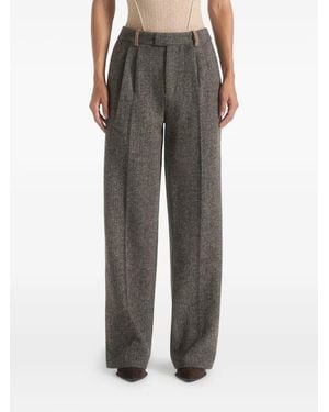 Manière De Voir Pantaloni Julie Con Pieghe - Grigio