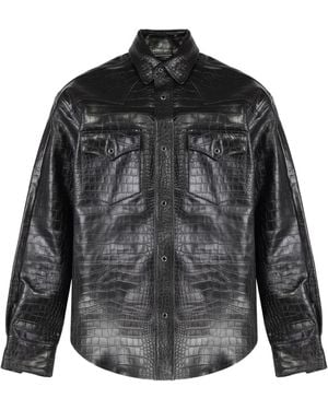 Vetements Giacca-Camicia Goffrata - Nero