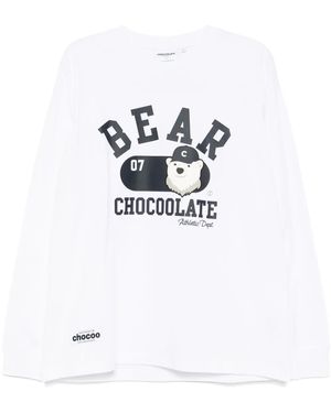 Chocoolate グラフィック Tシャツ - ホワイト