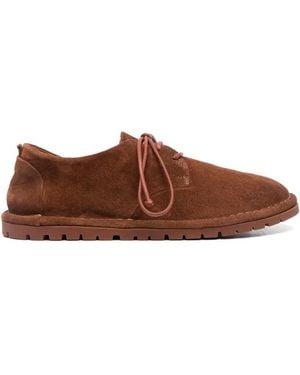 Marsèll Sancrispa Suede Derby Shoes - Brown