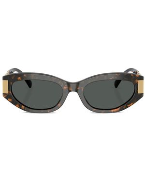 Versace Round-Frame Sunglasses - Grey