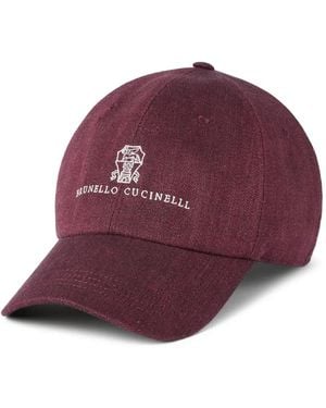 Brunello Cucinelli Embroidered-Logo Baseball Cap