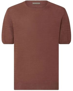 Corneliani Long-Sleeve T-Shirt - Brown