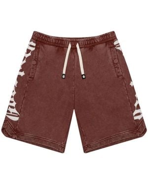 Godspeed Courtside Drawstring Shorts - Red