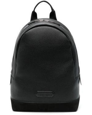 Tom Ford レザー バックパック - ブラック