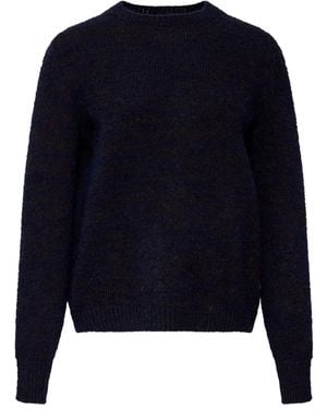 Maison Margiela Brushed-Finish Jumper - Blue