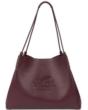 Etro Large Libra Tote Bag - Purple