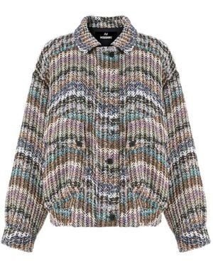 Missoni Oversized Bomber Jacket - Grey