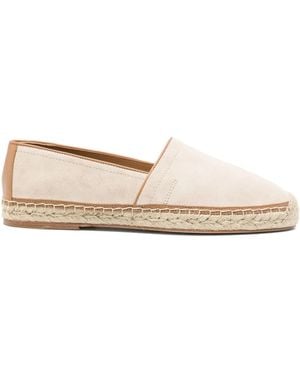 Brunello Cucinelli スエード エスパドリーユ - ナチュラル