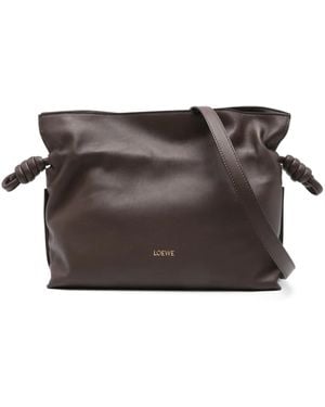Loewe フラメンコ クラッチバッグ - ブラウン